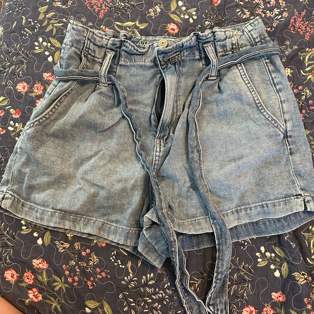 American Eagle Outfitters ALTERED Jean Shorts *read description*